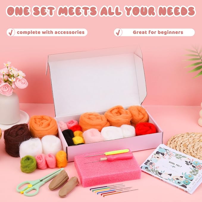 UOOU Needle Felting Kit, Wool Felting Kit - Image 2