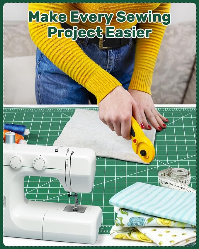 Self Healing Cutting Mat, Large Double-Sided Rotary Cutting Mat - Image 4
