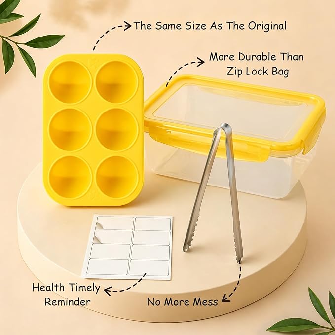BABORUI Popsicles Molds Kit for Woof Pupsicle Large 25-75lbs, 12 Cavities - Image 4