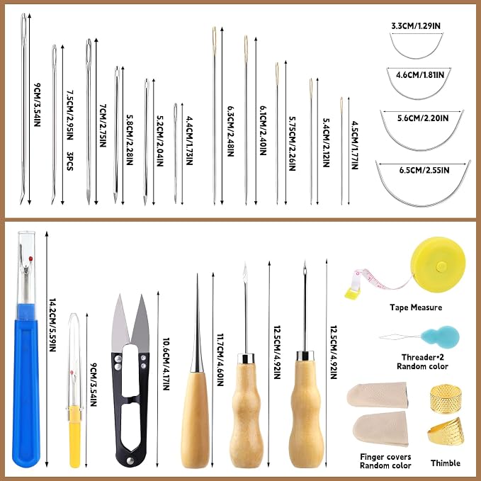 Morfen Upholstery Repair Kit, Leather Stitching Kit - Image 3