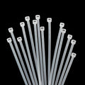 XINGO 1000 PCS 4 inch White Cable Zip Ties, 18lb Strength, Small Tie Wraps Self-Locking Nylon Zip Ties for Indoor and Outdoor Use