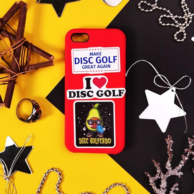 BulbaCraft 100Pcs Funny Disc Golf Stickers Decals - Image 9