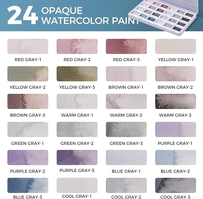 Fuumuui Watercolor Paint Set - Image 6