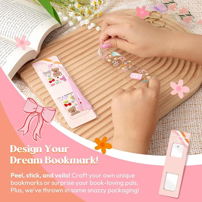 Kaciola 24PCS Acrylic Bookmark Blanks - Image 2