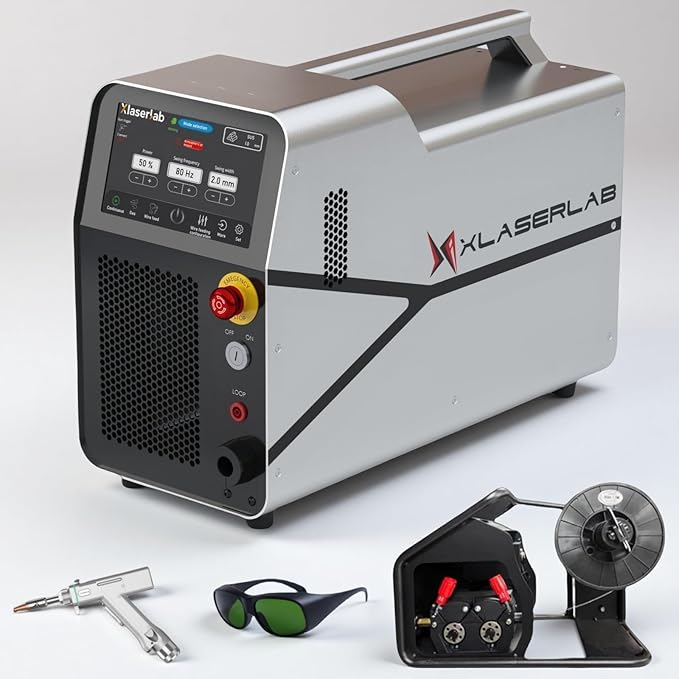 X1pro 700W Laser Welding Machine – 6-in-1 Handheld Fiber Laser Welder for Welding, Cutting, Cleaning, Rust Removal, Underwater Welding & CNC Retrofit – Equipped with Auto Wire Feeder