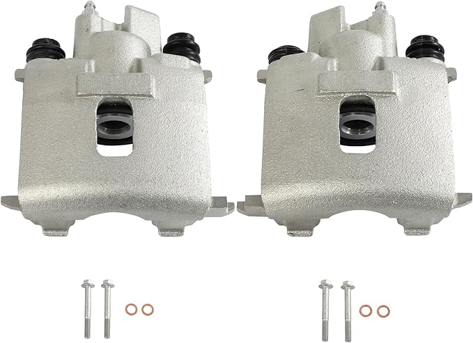 cciyu Rear Left & Right Brake Calipers Assembly 184785 184784 2001 2002 2003 2004 2005 2006 2007 2008 2009 2010 For Chrysler For PT Cruiser,2003 2004 2005 For Dodge For Neon