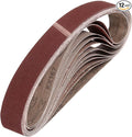 HARFINGTON 1 x 42 Inch Sanding Belts, 12 Pcs 150 Grits Aluminum Oxide Abrasive Belt Sander File Belt for Woodworking, Metal Polishing, Knife Sharpener