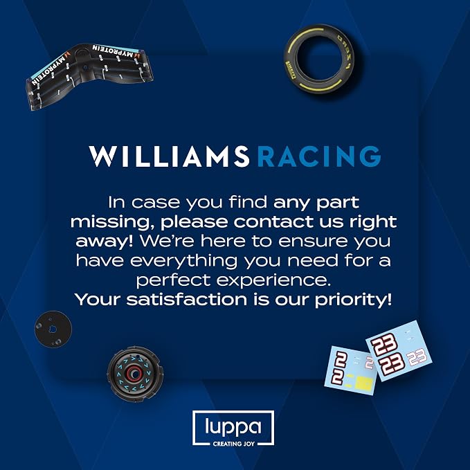 LUPPA Formula 1 FW45 Model kit - Image 2