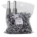 Fidioto 1000pcs AWG10 Terminal Connector Wire Insulated Cord Pin Ends Terminals for Electric, Industrial, Chemical Industry, Power Control System, etc. (10WAG-1000PCS-Grey)