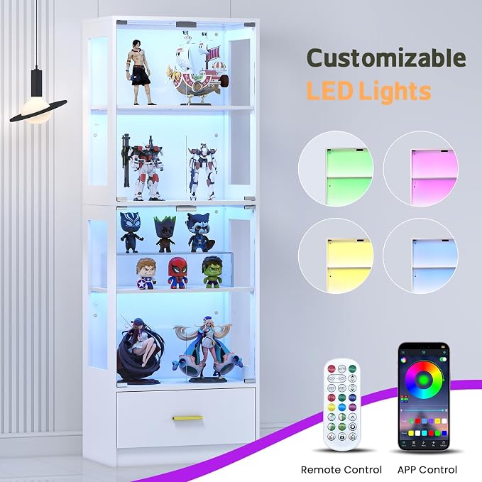Lamtor 67" Display Cabinet - Image 3