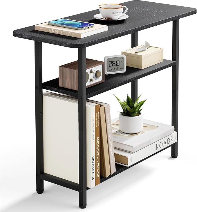 SLEEPING LAMB Side Table for Living Room, 3-Tier End Table for Small Space by SLEEPINGLAMB