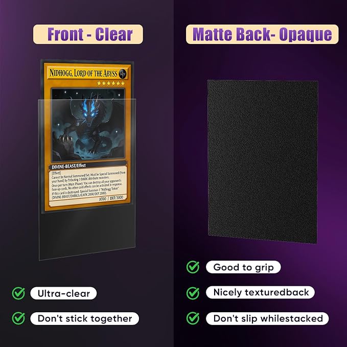 600 Pack MTG Card Sleeves, Matte Card Sleeves, Tear Resistant Card Protectors 6 - Image 5