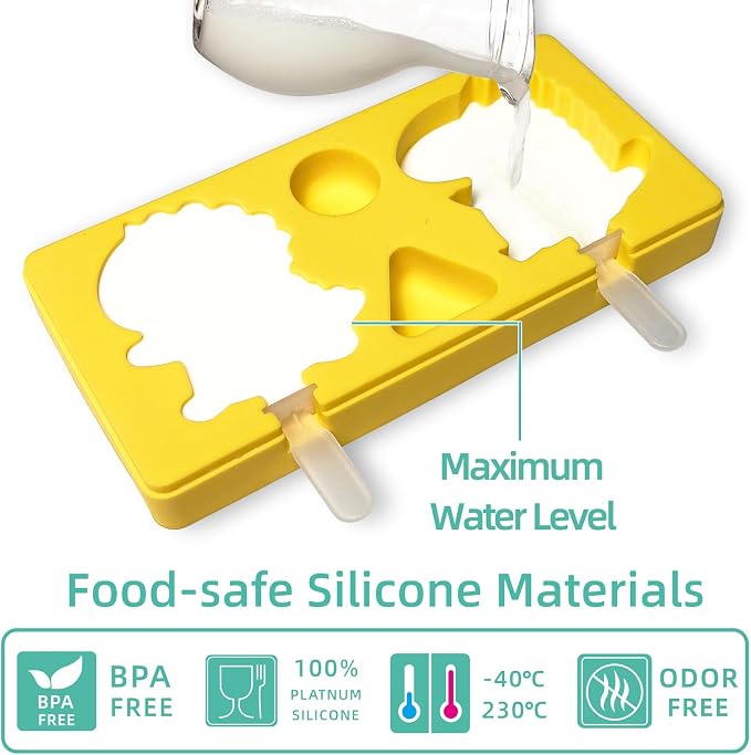 Kids Cartoon Popsicle Molds - Image 2