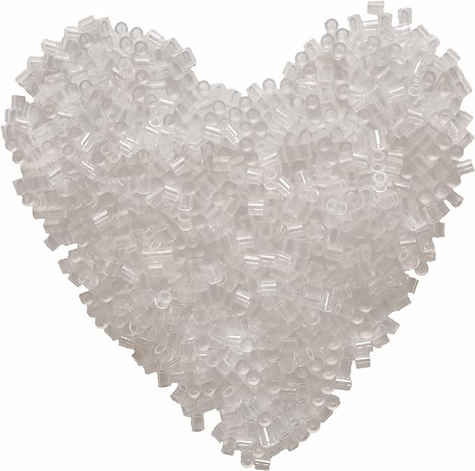 3000Pcs Beads Fuse Beads - 5mm Transparent Melting Beads by Yowamho