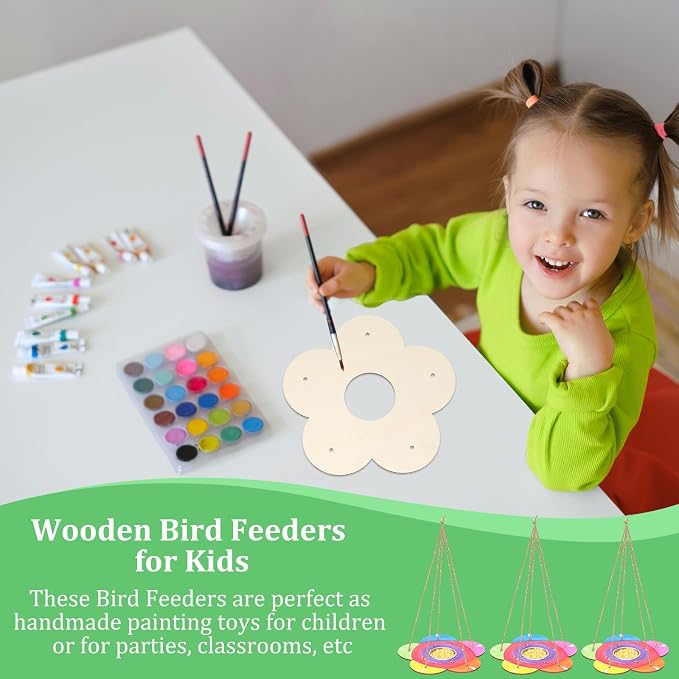 DoubleFill 60 Pcs Bird Feeder Craft Kits - Image 5