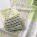 Patchwork Fabric Panel 100x155 cm, 100% Cotton Satin, 6 Coordinated Spring by FabricsTown