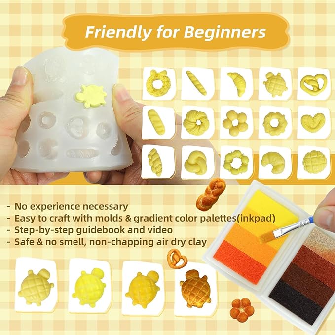 iLAND Air Dry Clay Kits Fun Crafts - Image 3