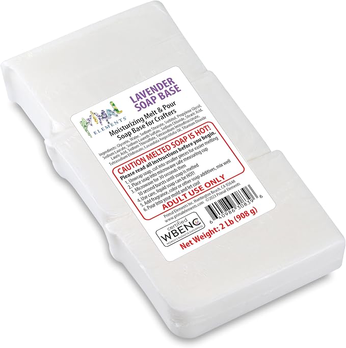 Primal Elements Lavender Essential Oil Soap Base by PrimalElements