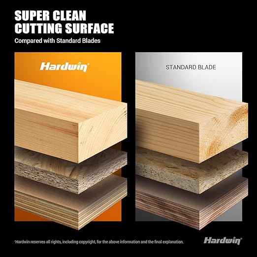 6-1/2 Circular Saw Blades 3-Pack, 40T ATB Carbide - Ultra-Lightweight for Cordless Saws & Old Tools, Saves Battery, Thin Kerf Cuts Wood/Plywood/OSB | Fits DeWalt/Makita/Milwaukee