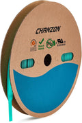 Chanzon 2:1 Ratio - 80Ft Roll - 9/16" (14mm) Heat Shrink Tubing 2:1(25M Total Length) Green Polyolefin Sleeving Wrap Shrinking 2 to 1 1pcs