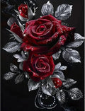 Flowers Stamped Cross Stitch Kits Flowers Cross Stitch Patterns, Dimensions by Unknown