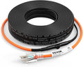 VEVOR Self-Regulating Pipe Heating Cable, 120-feet 5W/ft Heat Tape for Pipes Freeze Protection, Protects PVC Hose, Metal and Plastic Pipe from Freezing, 120V