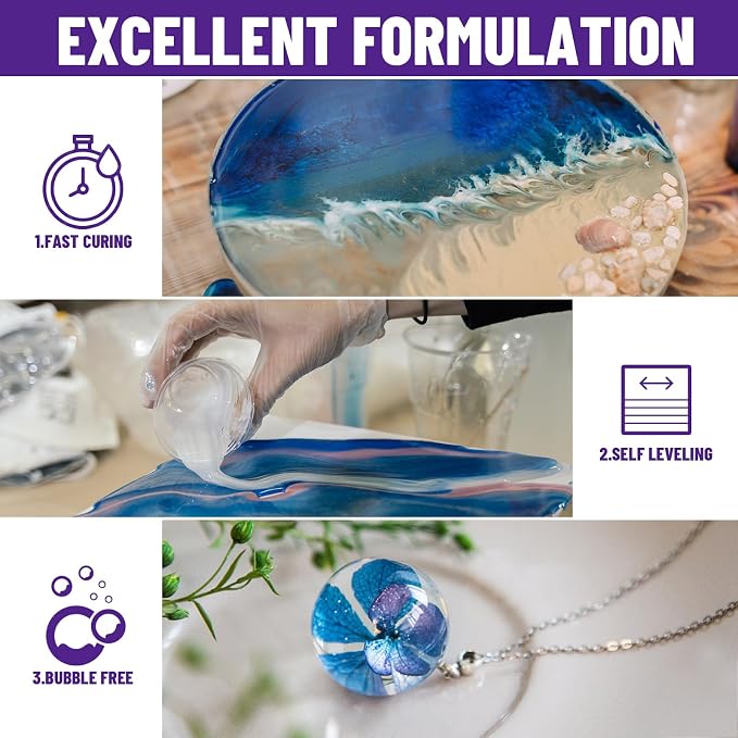 Bond Craftor Epoxy Resin Kit 1Gallon, Casting Resin - Image 2