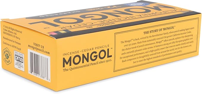 Mongol Classic Incense Cedar #2 Pencil - Image 7