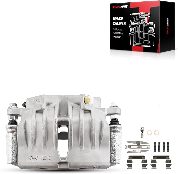 Torchbeam Front Brake Caliper Right for Chevrolet Trailblazer EXT 2002-2005, GMC Envoy XL 2002-2005, Chevrolet SSR 2003-2005, GMC Envoy XUV 2004-2005, Front Right Caliper Replace # 18B4799