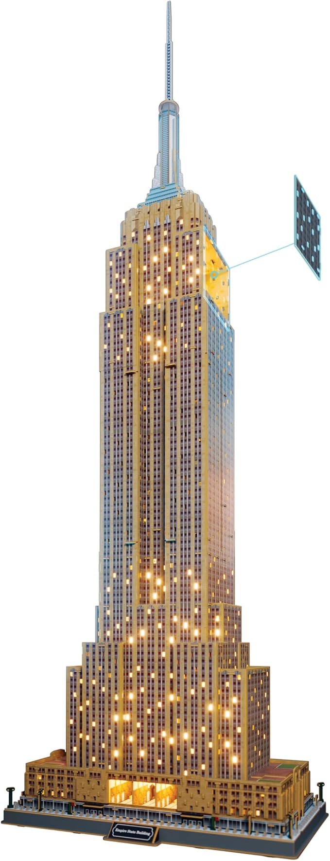 4D Build, Architect Series Empire State Building 3D Model Kit - Image 8