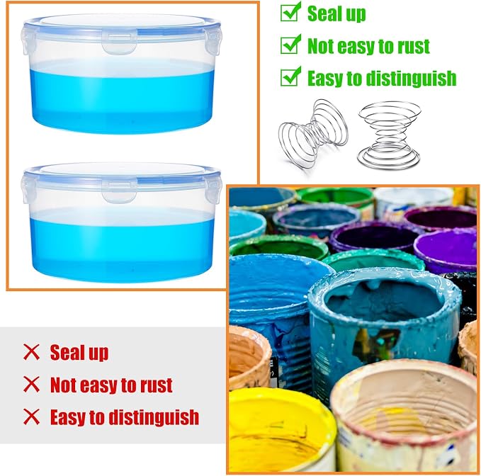Remerry 8 Sets Paint Container - Image 6