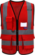 A-SAFETY XSmall construction vest red