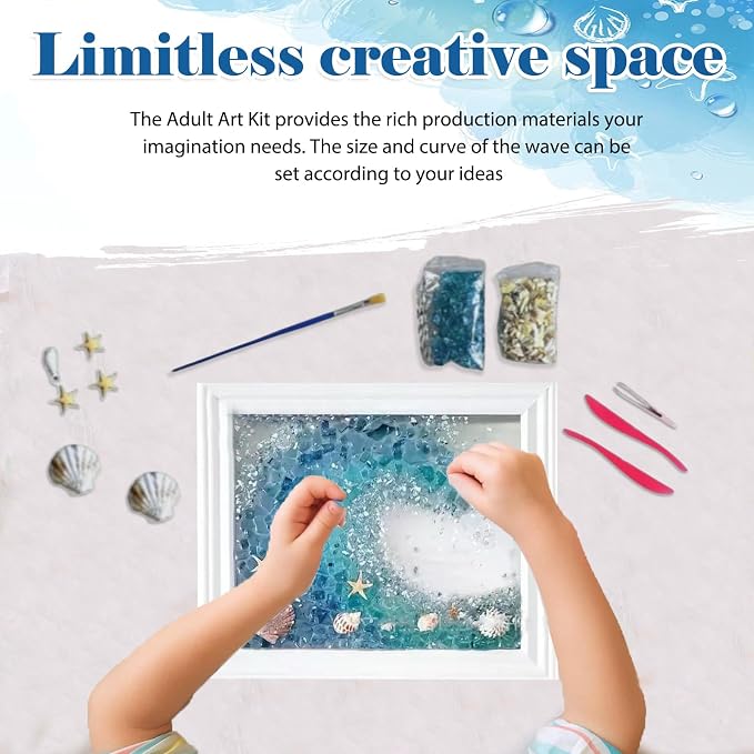 CIYOJA DIY Mosaic Kit for Adults – Complete Glass Mosaic Craft Kit - Image 2