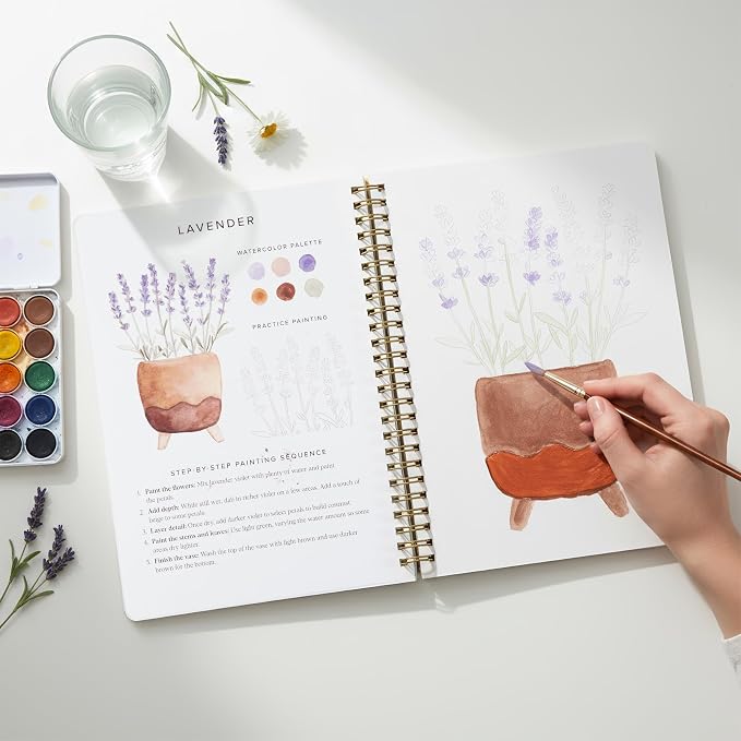 Beautiful Watercolor Workbook for Beginners - Image 8