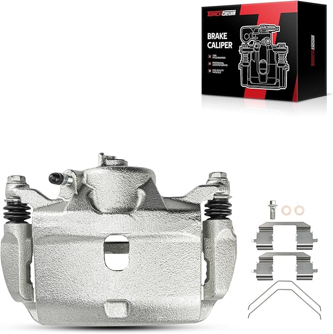 Torchbeam Front Brake Caliper Left for Honda CR-V 2002-2004, Honda Element 2003-2011, Front Left Caliper Replace # 19B2663