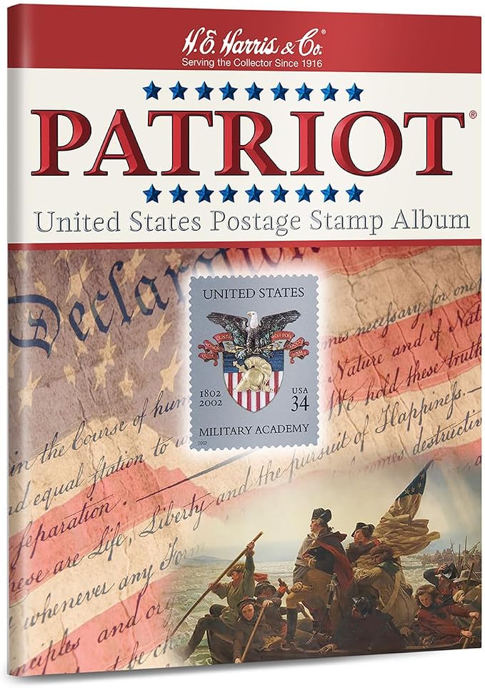H.E. Harris & Co. USA Patriot Beginner Postage Stamp Album by Unknown