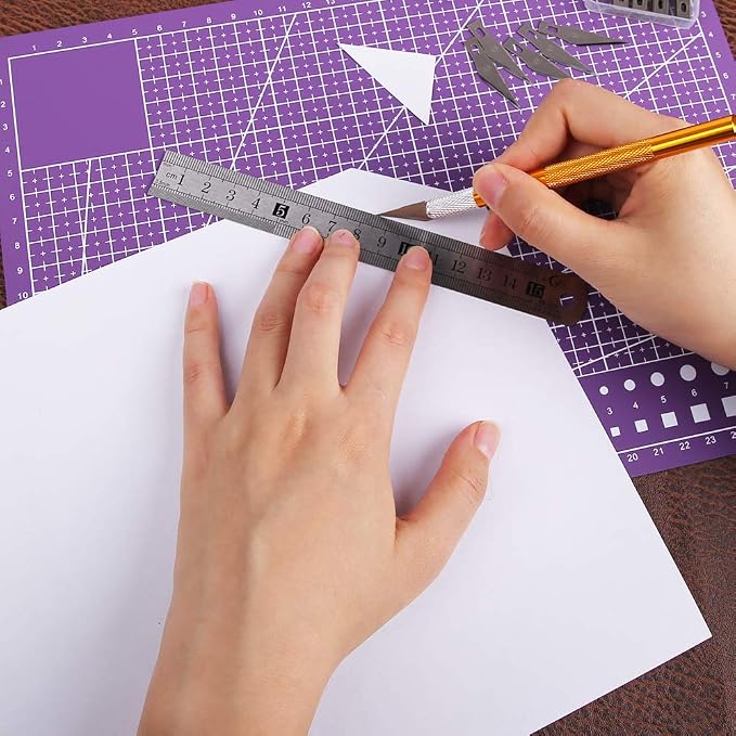 A5 Self Healing Cutting Mat Double Sided, 8.5in×6in Small Cutting Mat Craft - Image 5