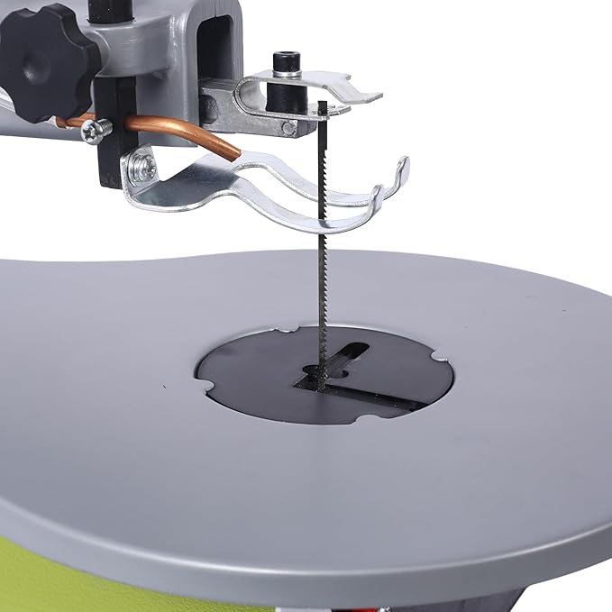 16-Inch Variable Speed Scroll Saw for Woodworking – Masterful Precision Cutting, Adjustable Speed Control, Stable Workpiece Hold, Effective Dust Collection – Ideal for Professionals & Hobbyists