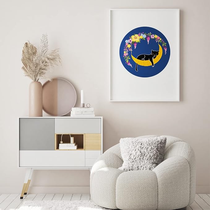 Louise Maelys Cat Moon Embroidery Kit - Image 6