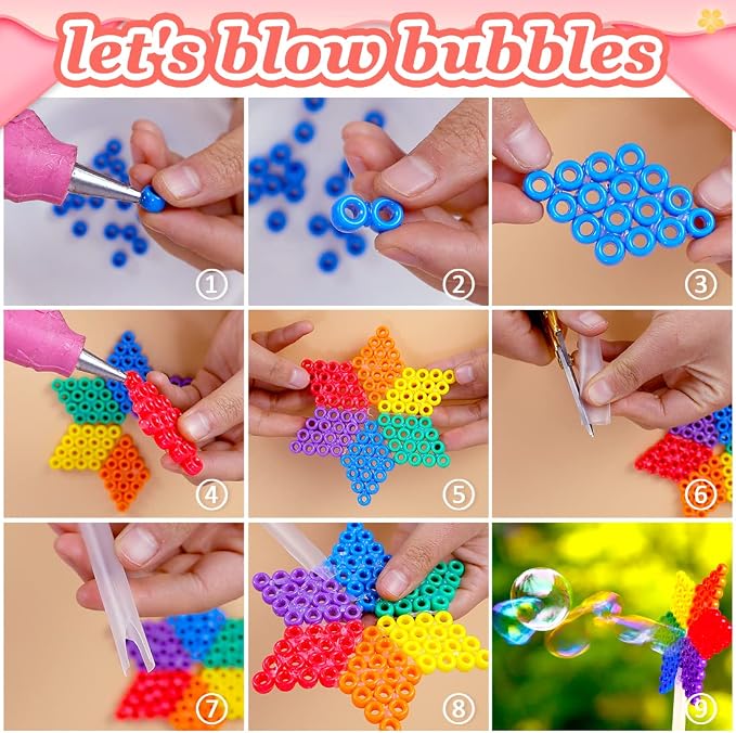 Iooleem Pony Beads, Beads for Jewelry Making, Beading Supplies, Arts & Crafts - Image 5