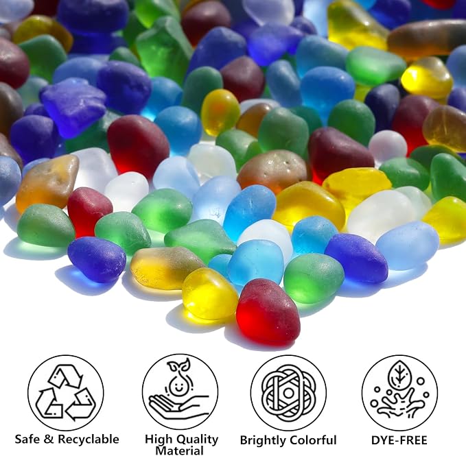 QYGL Sea Glass Stones - Image 2