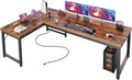 Huuger 63 Inch L Shaped Desk by Huuger