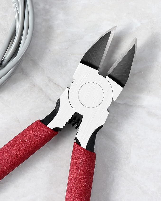 IGAN-P6 Wire Cutters, 6-inch Ultra Sharp & Powerful Side-cutting Pliers - Image 4