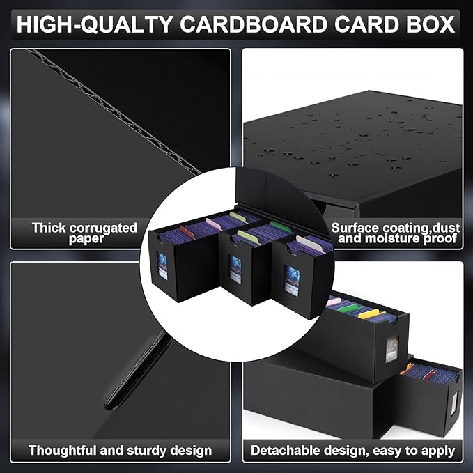 Card Storage Box, 14400+ Trading Card Storage 2700+ Toploader Card Storage Box - Image 5