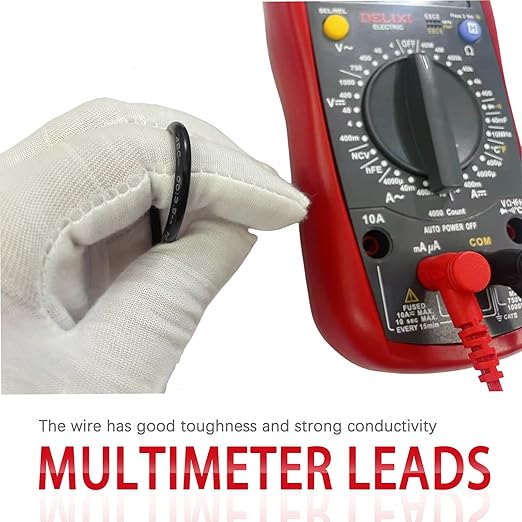 Digital Multimeter Test Leads, 1000V 20A Multimeter Leads, Multimeter Probes