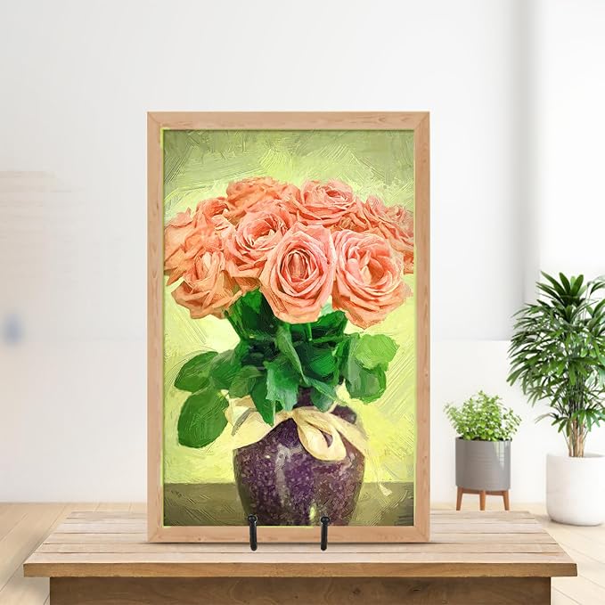 Decolore 5 Pack 14 Inch Black Picture Stand Large Plate Stand - Image 7