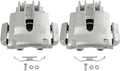 SCITOO Rear Brake Calipers With Bracket 18B4831 18B4830 Compatible For Ford For Expedition 2003-2006,For Lincoln For Navigator 2003-2006