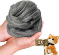 Wool Roving-3.5oz Needle Felting Wool, Soft Multi-Color Wool Fiber, Perfect by VKEDA
