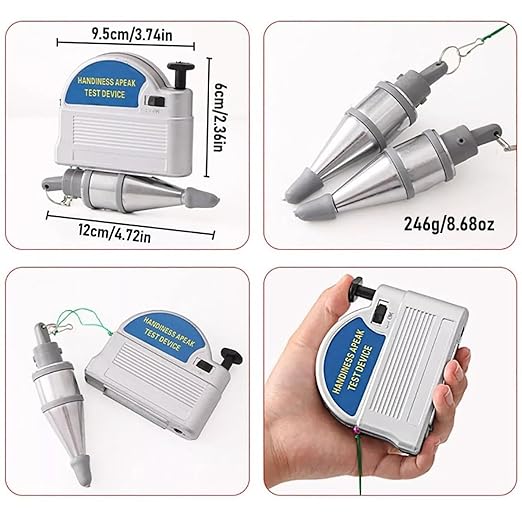 Retractable Plumb Bob, Automatically Stretch Line Quickly Stabilize Magnetic Retractable Plum Bob, for Construction Industry Assignments with 19.7 Ft Auto Recoil Cord & Quick-Stabilizing (2 Pcs)
