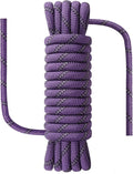 1/2 in x 16 ft Boat Marine Rope for Canyoneering, Floating, Fishing, Rafting, Camping, Hiking, Hunting, Anchor, Arborist Tree, Rafting, Rescue, Knotting Practice Nylon/Polyester Purple